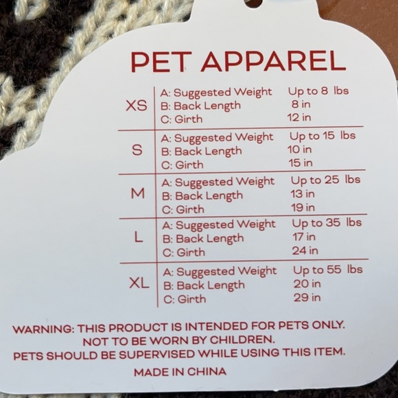 Dog Sweater with Antler Hood. S - Picture 9 of 9